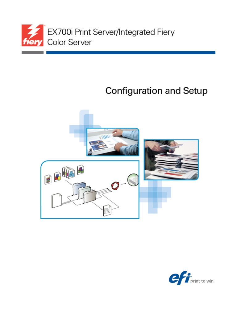 EX700i Print Server Setup Guide | PDF | Computer Network | Ip Address