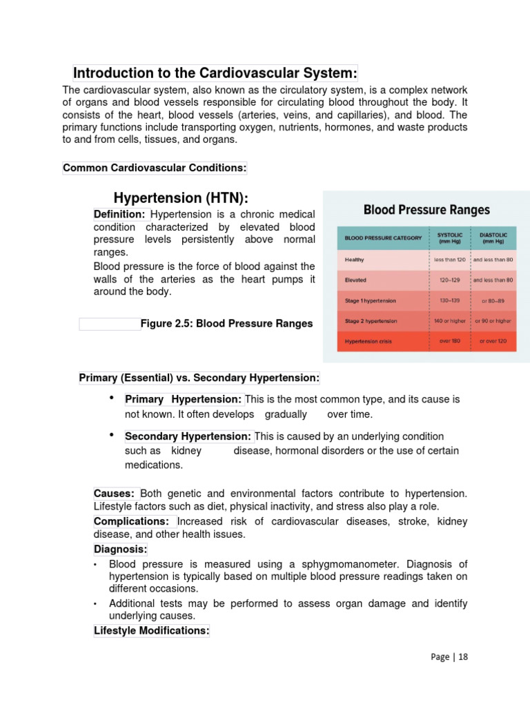 Cardiovascular Disease Pdf Coronary Artery Disease Hypertension