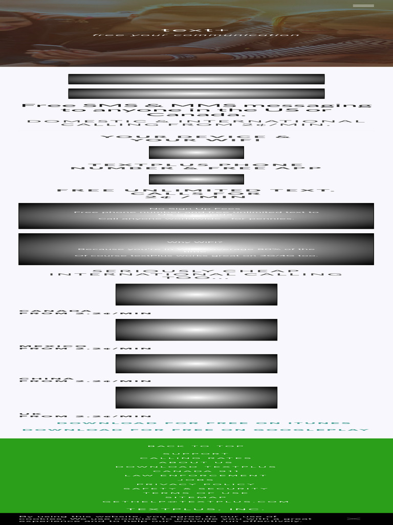 TextPlus - Free SMS Texts and Calls | PDF