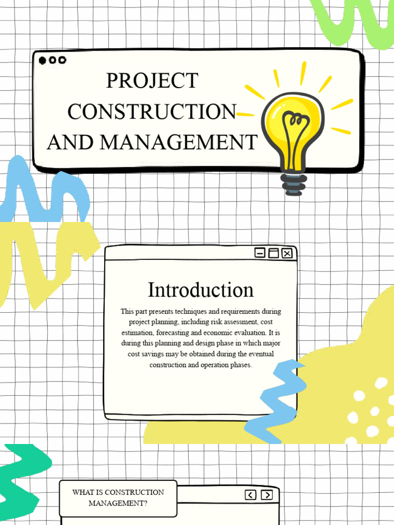 Construction Project Management Guide | PDF | General Contractor | Loans
