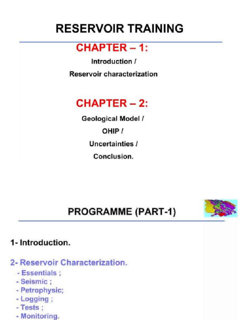 Reservoir Characterisation Pdf