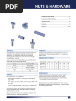 Unistrut Bolts and Fasteners Guide | PDF | Screw | Nut (Hardware)
