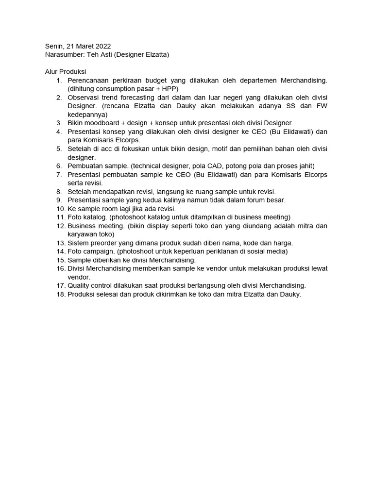 Resume Magang | PDF
