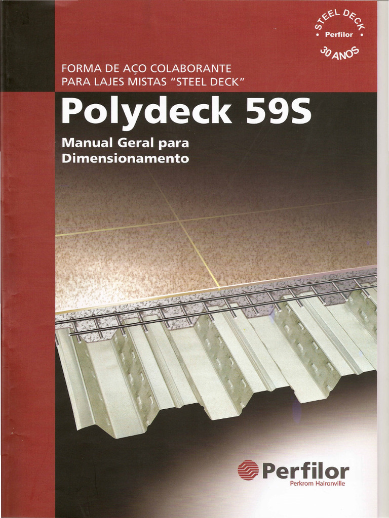 Manual Dimensionamento Polydeck 59S | PDF | Mecânica Clássica ...