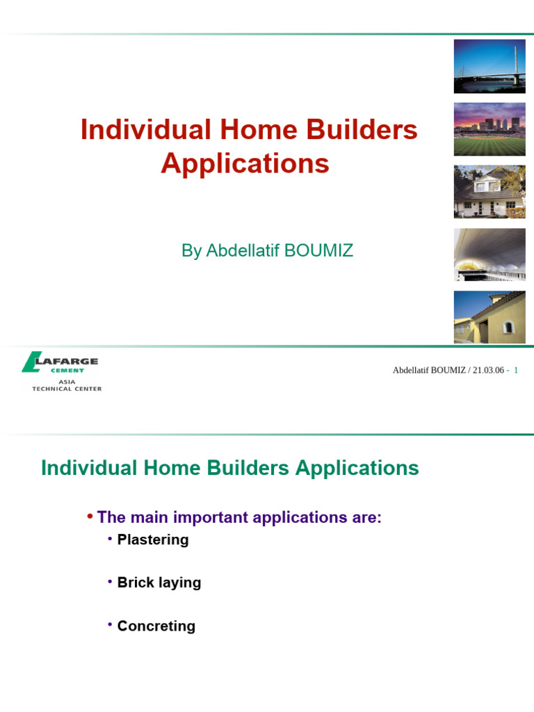 Individual Home Builders Applications-ATC-21.03.05 | PDF | Home ...