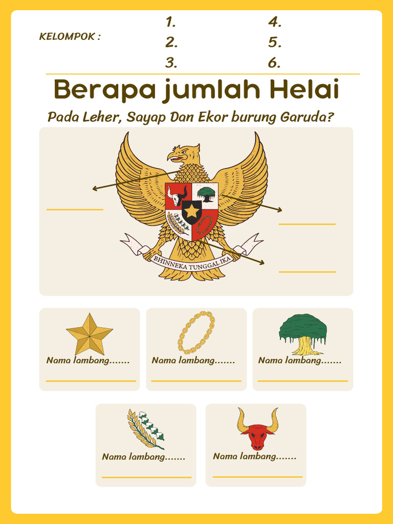 Jumlah Helai Ekor Burung Garuda | PDF | Kajian Bahasa Asing | Sejarah