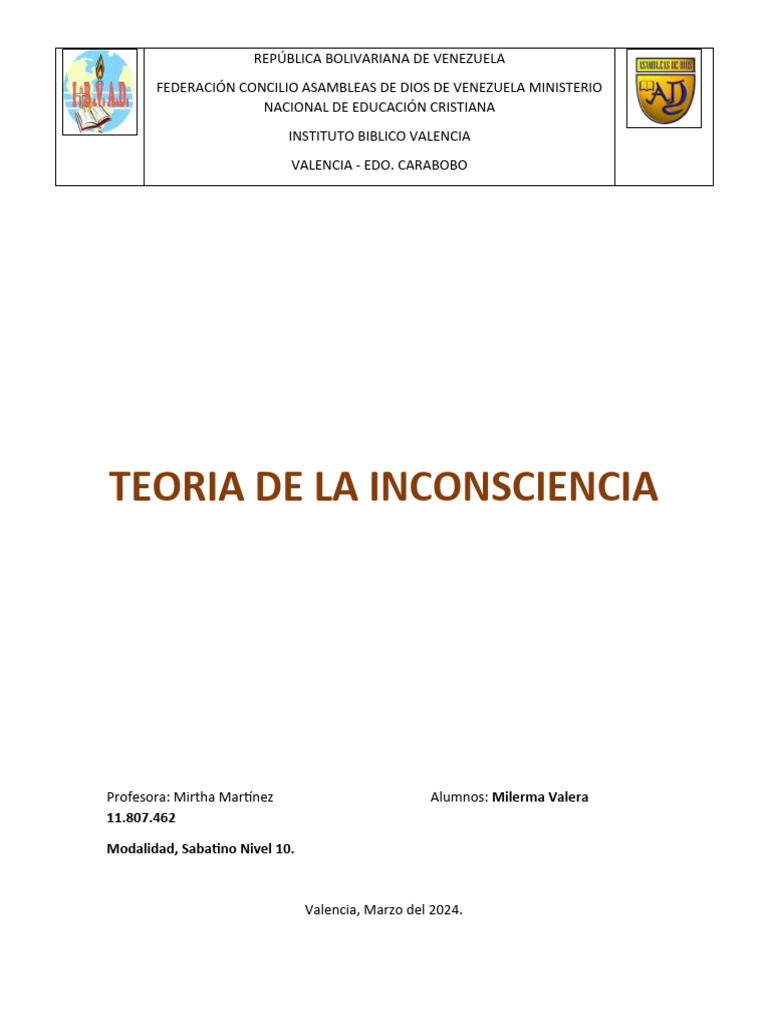 Inconsciente Pdf Mente Inconsciente Sueño