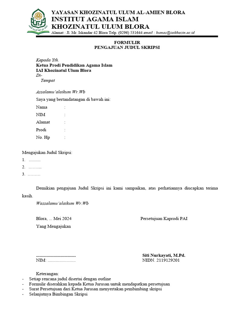 Pengaruh Lingkungan Keluarga terhadap Prestasi Belajar Siswa Pendidikan Agama Islam (PAI)