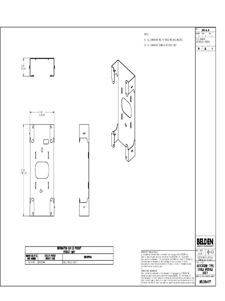 BELDEN-077 GigaBIX Cross-Connect System - GigaBIX Cable Management ...