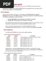 SAP R3 Ver 4 Installation