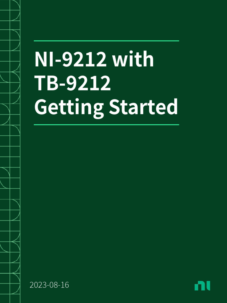 ni9212_with_tb9212_getting_started_8162023 PDF Thermocouple