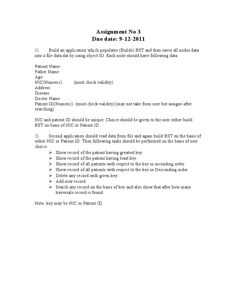 Assignment No 3 - DS | PDF