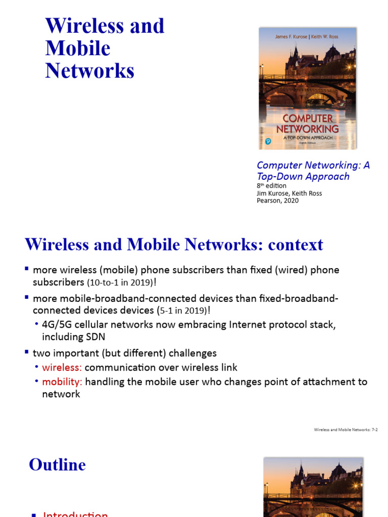 11.1. Wireless Mobile | PDF | Computer Network | Wireless