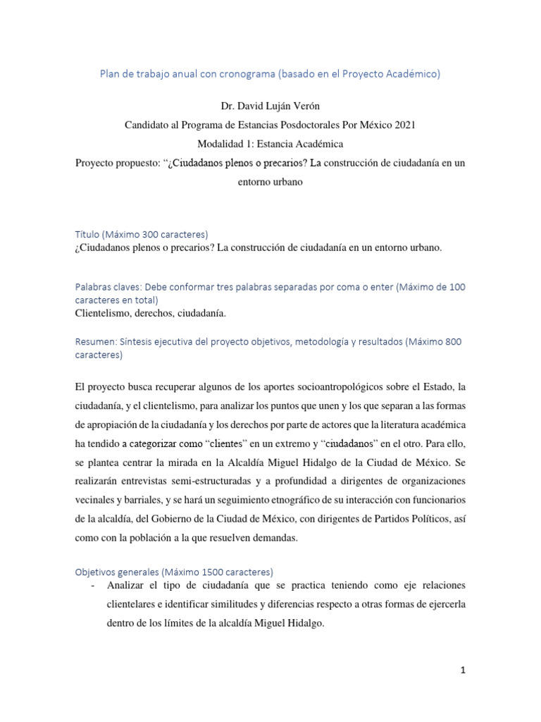 David Lujan Ver On | PDF | Sociología | México
