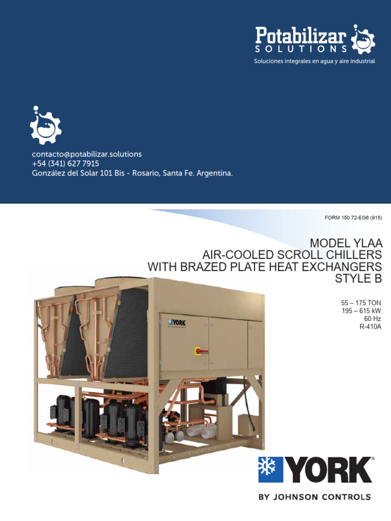 Ylaa Spec Engineeringguide Potabilizarsolutions Manual Guide Chiller ...
