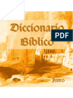 Diccionario Bíblico