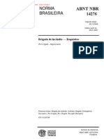 NBR-14276 (2006) - Programa de Brigada de Incêndio