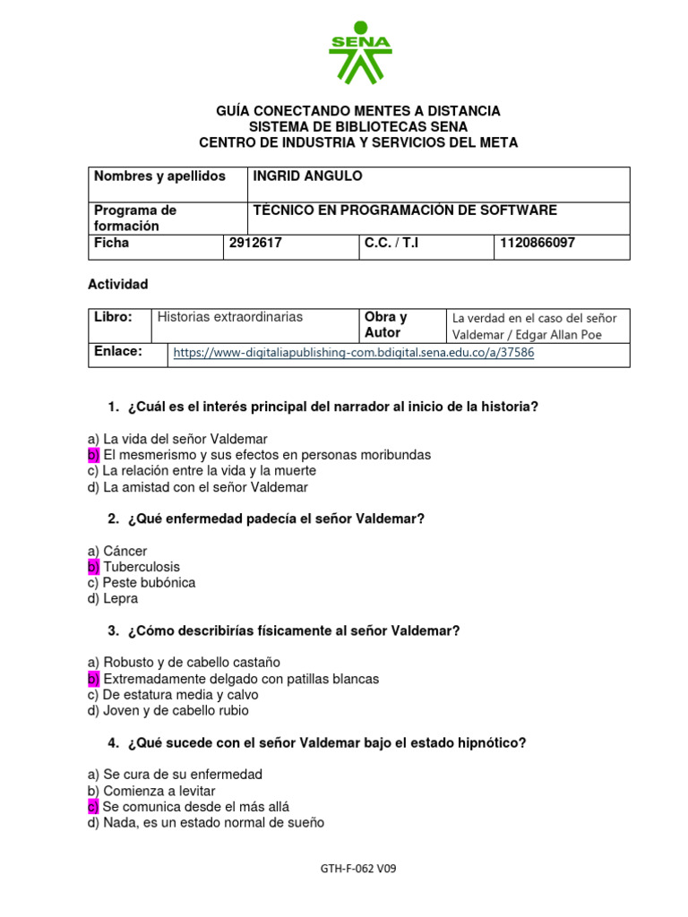 Guía Taller Nombres - y - Apellidos (3) Ingrid Ángulo | PDF | Edgar ...