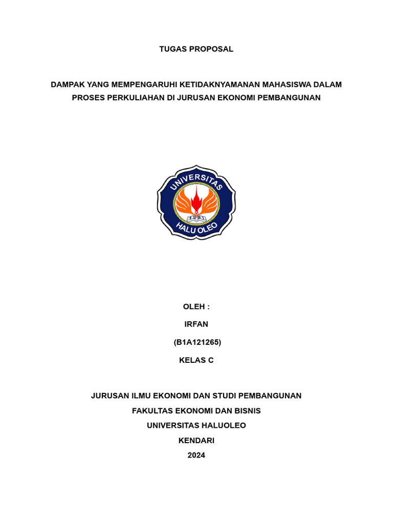 TUGAS PROPOSAL Pandi Salinan | PDF