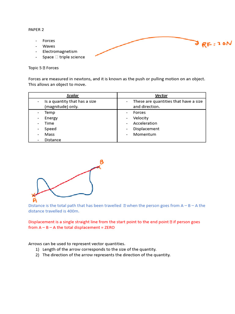 Forces - Docx 2 | PDF | Force | Acceleration