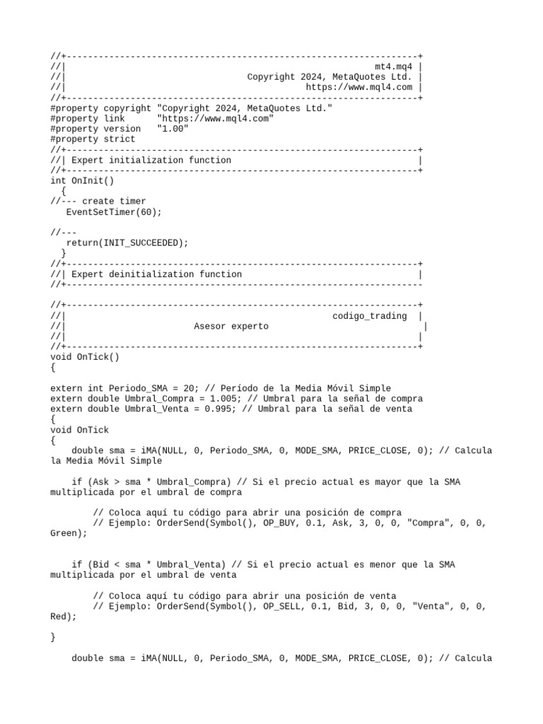 Metatrader | PDF