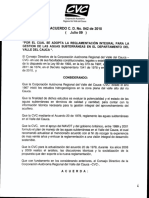 Acuerdo No 042 de Julio 9 de 2010 Acuiferos