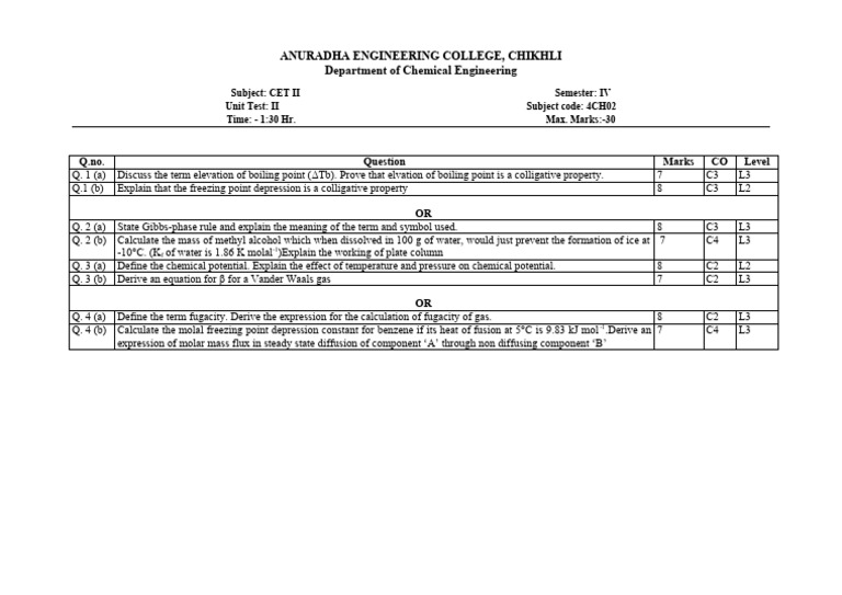 Unit Test Ii 23-24 | PDF