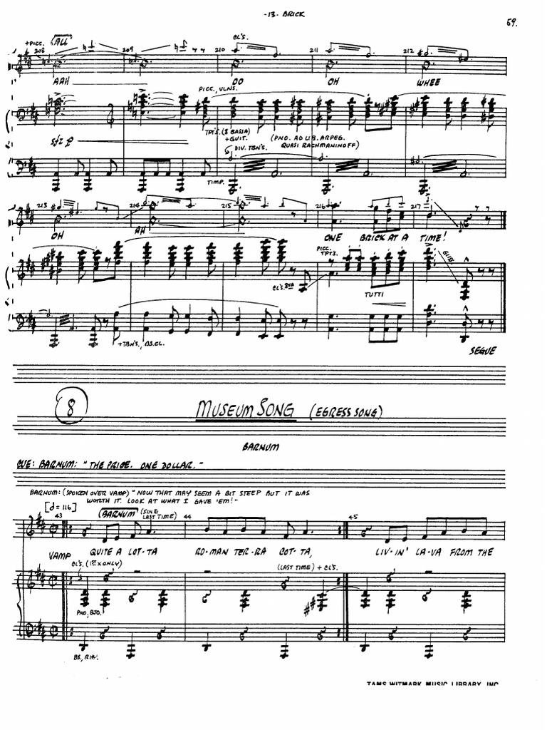 Museum Song | PDF