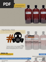 Manual P&B R - 72 - Papel Fotográfico - Pronto para Uso (O Retratista)