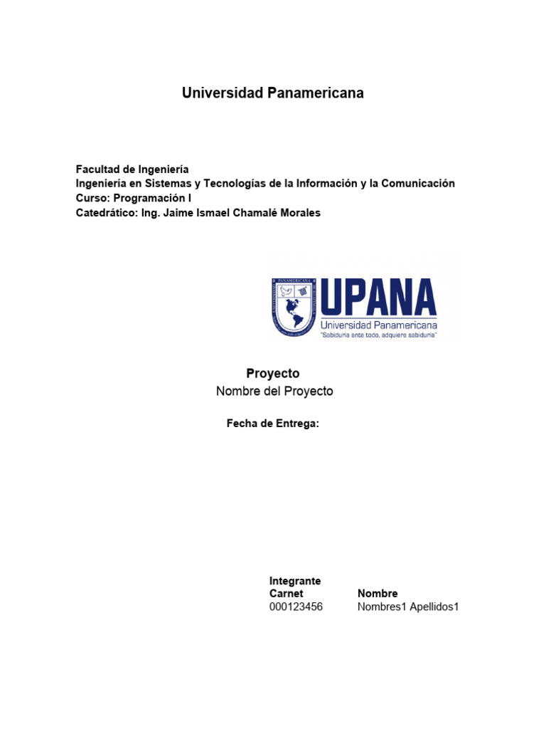 Formato de Entrega Proyecto Final | PDF | Cognición