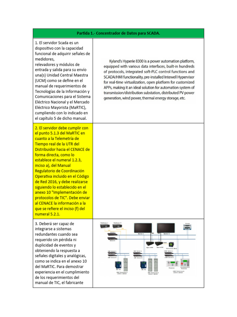 Concentrador de Datos SCADA para UTR | PDF | Scada | Servidor (Computación)