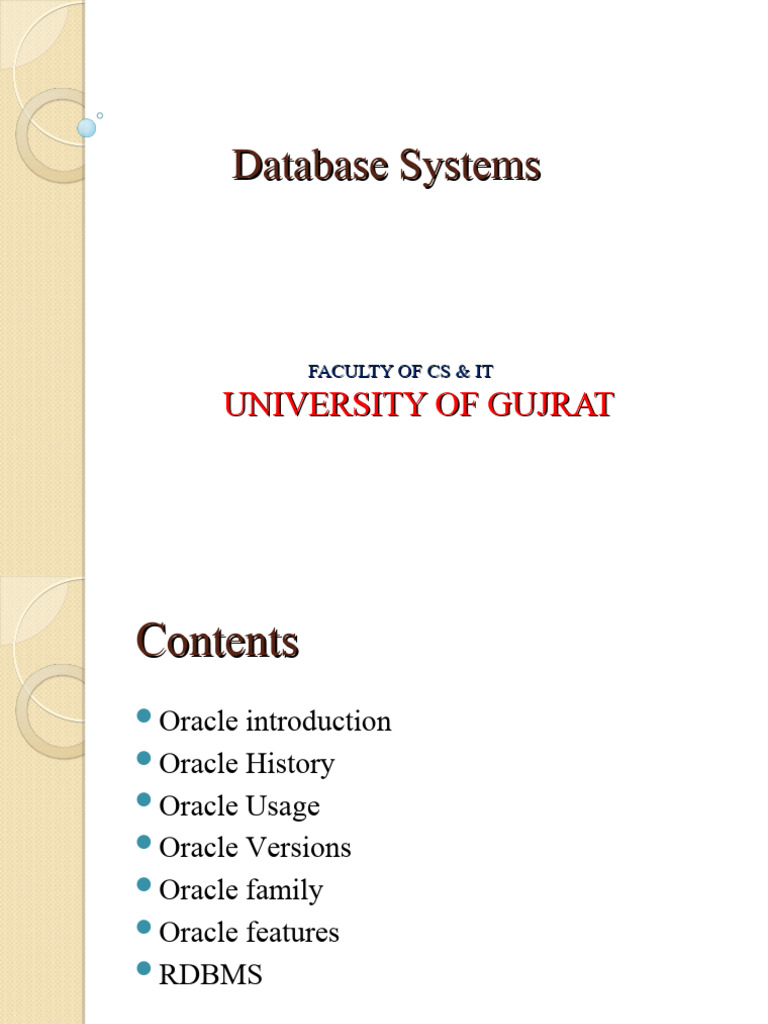 Lab 01 | PDF | Oracle Database | Databases