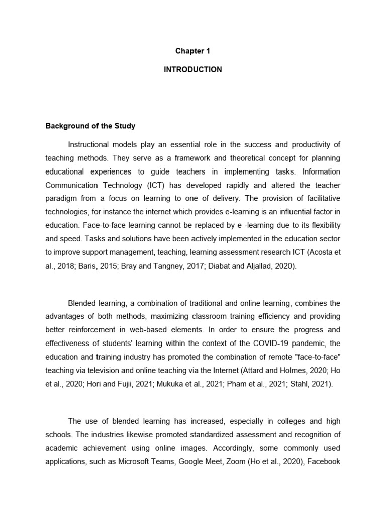 Blended Learning's Impact on Academic Performance | PDF | Survey ...