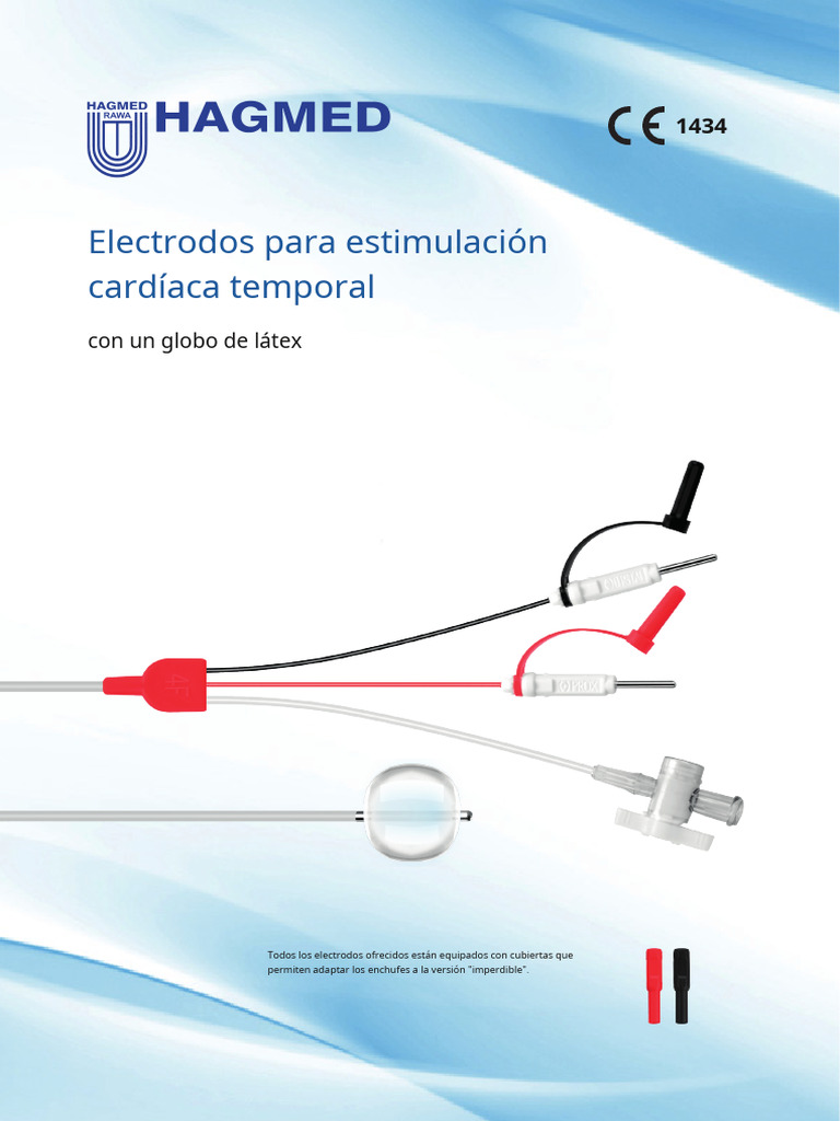 Electrodos para Estimulación Cardíaca | PDF | Marcapasos cardíacos ...