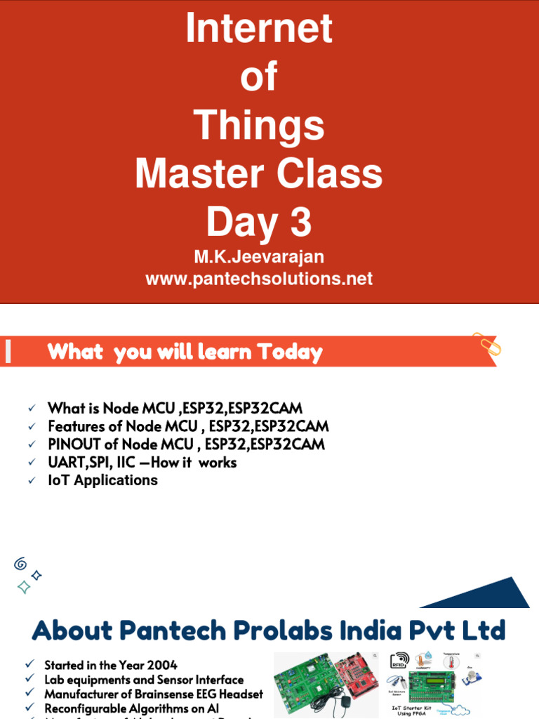 Day3-Iot Master Class | PDF | Information And Communications Technology ...
