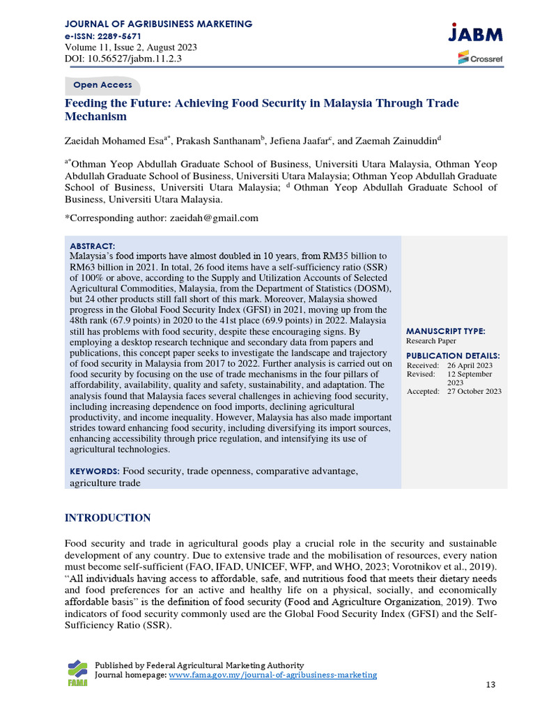 FARMING THE FUTURE HARVESTING MALAYSIA S AGRICULTURAL RESILIENCE visual data 5