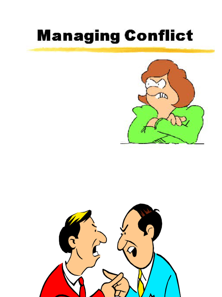 Conflict Management (Final) | PDF | Body Language | Attitude (Psychology)