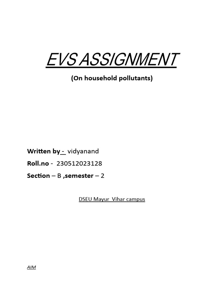 evs-assignment-100-rupee-pdf-air-pollution-environmental-issues