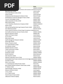 Company Data