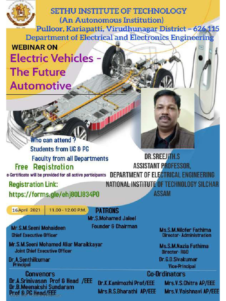 Electric Vehicles The Future Automative | PDF | Business