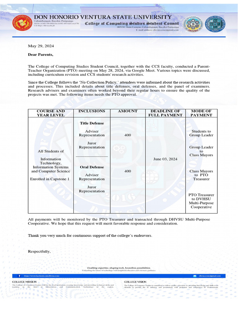 PTO Signed Letter | PDF