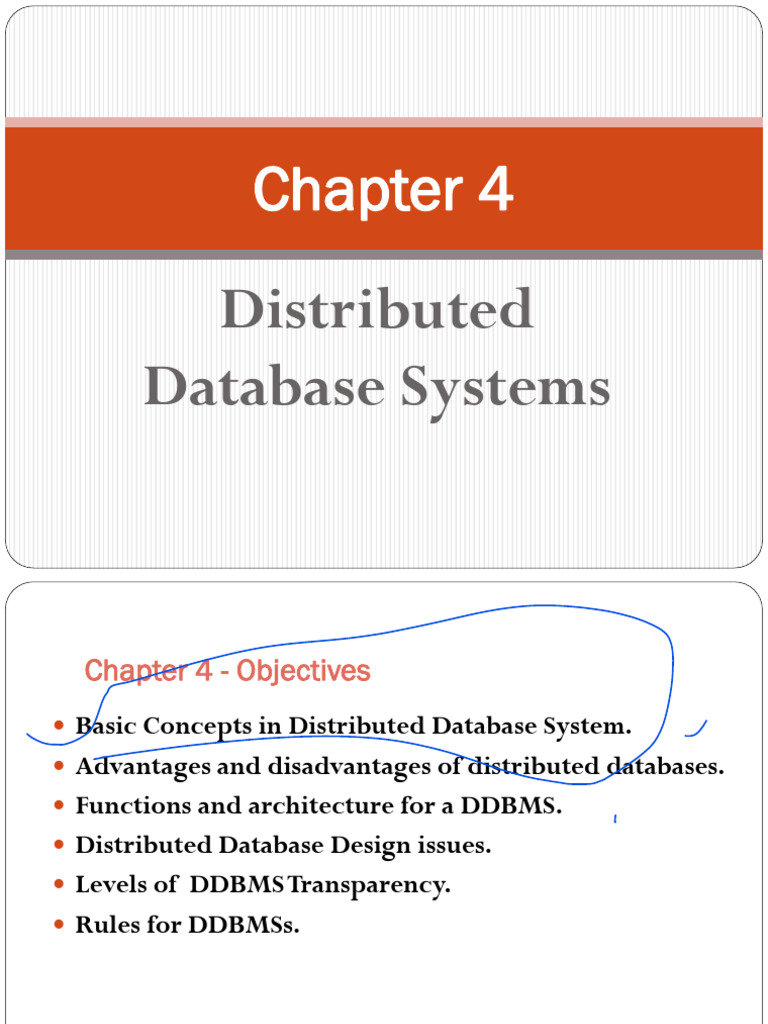 Key Concepts of Distributed Database Systems | PDF | Databases ...