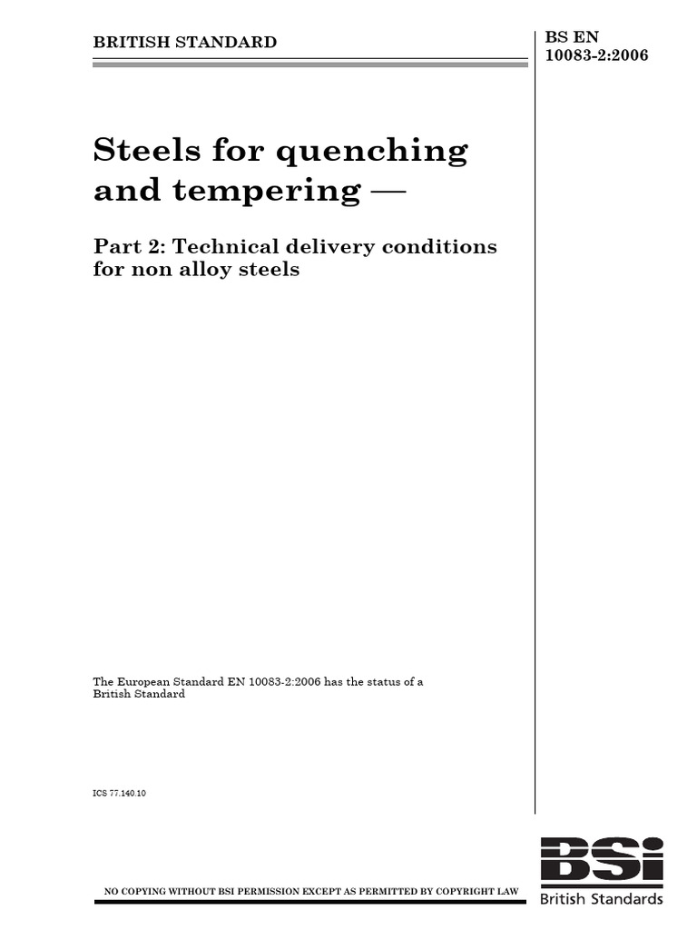 bs-en-10083-2-2006-steels-for-quenching-and-tempering-part-2