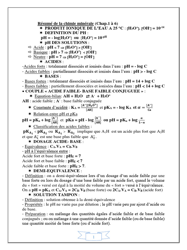 Formules de PhysiqueChimie Terminale PDF Noyau atomique Réaction — free download