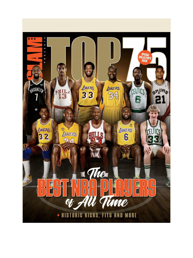 Top 75 NBA Players of All Time | PDF | National Basketball Association ...