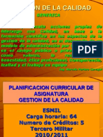 Clases de Gestion de Calidad