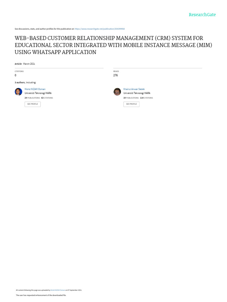 9 C Sid282 392-397 | PDF | Customer Relationship Management | Web ...