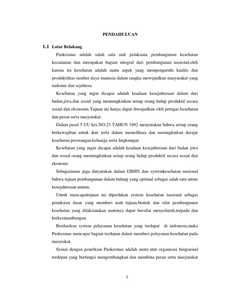 Contoh Laporan Ppic Pdf
