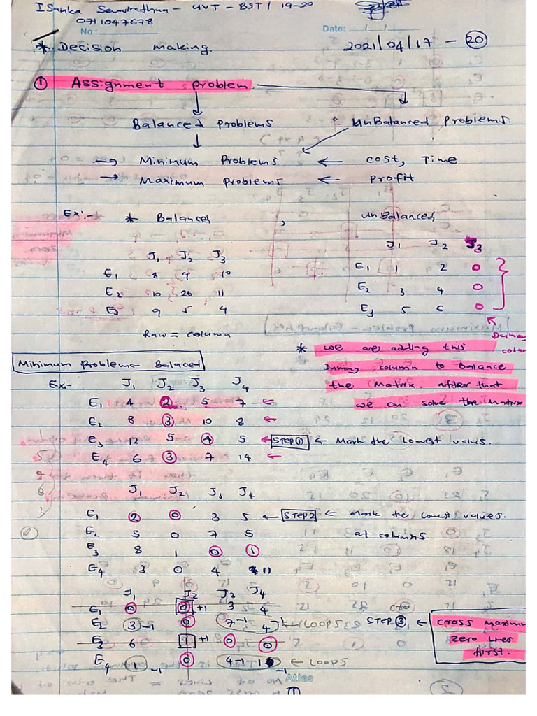 DM Short Note PDF | PDF