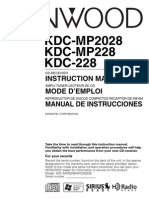 Manual KDC Mp2028